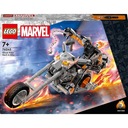 LEGO SUPER HEROES Ghost Rider - robot a motorka