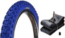 KENDA BIKE TIRE 16x2.125 K50 BLUE + DV DUBE