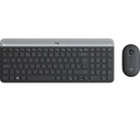 Sada bezdrôtová klávesnica + myš Logitech MK470 Slim Combo, čierna