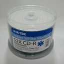 TRAXDATA RITEK CD-R 700 MB 52X ATRAMENTOVÝ FF TLAČITEĽNÝ