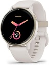 GARMIN VIVOACTIVE 5 ALUMINIUM GOLD S POUZDROM ZO SLONOVINY A SILIKÓNOVÝM REmienkom