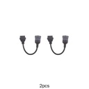 2x One Piece OBD2 Adapter Connector to Cable