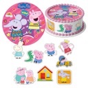 SET VLNY 25CM PEPPA + POSTAVY + ZADARMO