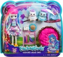 MATTEL ENCHANTIMALS ROZPRÁVKOVÁ SÚPRAVA SOV OHANA BÁBIKA SOVY OHANA + DOPLNKY