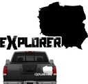 NÁLEPKA POLAND EXPLORER Mapa pre JEEP 110x60 XXL