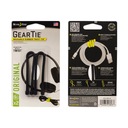 Nite Ize Gear Tie 6 Black 2 Pack