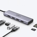 ADAPTÉR 5V1 UGREEN HUB USB-C TO USB 3.0 HDMI TF/SD