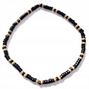 Drevený náhrdelník Surfer Beach Beads Black Be