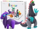 Ahojte hlinené plastové cesto Mega Dinosaury