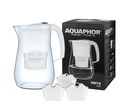 Filtračná kanvica Aquaphor Onyx 4,2 l s 3 kazetami Maxfor+ Mg, biela