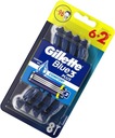 Holiaci strojček GILLETTE Blue3 Plus 8 kusov