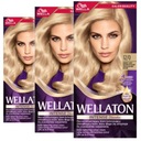 Wellaton Intense Hair Dye 12/0 Set Light Natural Blonde 3 kusy