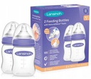 LANSINOH SET FĽAŠI 2 x 160ml + cumlíky