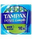 Tampóny Tampax Pearl Compak Pearl Super s aplikátorom 16 ks.