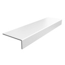 BIELÝ PVC OKENNÝ PARAPET 240 CM + ČIAPKY