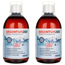 2x Argentum 200 koloidné striebro 25ppm 500ml