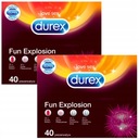 Sada kondómov DUREX FUN EXPLOSION MIX 80 ks