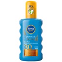 Sprej na opaľovanie Nivea Protect & Bronze SPF 30