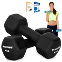 NEOPRÉNOVÉ činky činky 2x4KG fitness SET 8kg POTREBNÉ ZÁVAHY