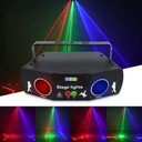 Pódiový svetelný efekt RGB LED laserového projektora