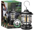 RETRO KEMPINGOVÁ LAMPA POD STAN IPX4 COB TORCH