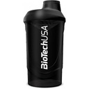 BioTech USA Wave Protein Shaker 600 ml čierny