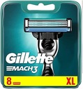 Gillette Mach3 náplne do žiletky 8 ks.