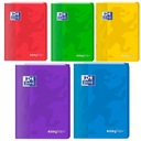 OXFORD PP EASYBOOK NOTEBOOK A4/60K MRIEŽKA S OKRAJOM MIX FARIEB 5 ks.