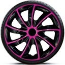 Náboje 16 palcov QUAD PINK BLACK TUNING