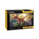 3D puzzle v tvare kocky National Geographic Velociraptor