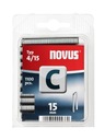 Spony typ C 4/15 NOVUS [1100 ks]