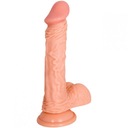 ANATOMICKÉ DILDO S PEVNOU PRÍSAVKOU 22cm