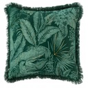 Atmosphera boho dekoratívna obliečka na vankúš 40x40 zelené listy monstera jungle