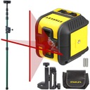 Stanley Cubix 77498-1 krížový laser 12m + Tyč