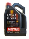 MOTOROVÝ OLEJ MOTUL 8100 5W40 4L X-CESS