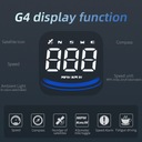 Auto HUD Head-up Display GPS rýchlomer