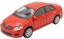 KOVOVÝ MODEL WELLY AUTO 2009 Toyota Corolla 1:34