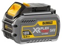 BATÉRIA DEWALT FLEXVOLT 18/54V 6,0/2,0 Ah DCB546