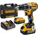 Príklepová vŕtačka/skrutkovač. DeWalt DCD796P2 2x5,0Ah