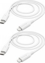 Hama kábel pre Apple iPhone Lightning USB-C 1m x2