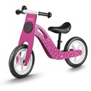 Ružový drevený balančný bicykel Ricokids RC-614