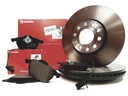 BREMBO DISK + DLOŽKY PREDNÉ VW PASSAT B5 B5FL