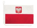 Vlajka jachty Bandera Polska Znak 30x40 s emblémom