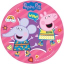 Peppa Pig oblátka NA TORTU ozdoba k 20. narodeninám