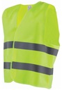 Svetlá reflexná vesta 3XL Yellow Shine STALCO