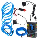 AMBIENTNÉ LED OSVETLENIE DO AUTO / AUTO USB / 12V 5M MODRÝ PÁS