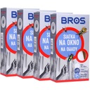 4x BROS SIEŤ NA OKNO 130x150 cm BIELA ​​SIEŤKA PROTI KOMÁROM