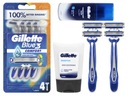 GILLETTE BLUE 3 JEDNORÁZOVÉ ŽILETKY 4 KUSY + GÉL NA HOLENIE BALZAM 75ml