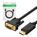 UGREEN VIDEO KÁBEL DISPLAYPORT VGA FULLHD 60HZ UNI-SMEROVÝ 1,5M