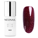 NEONAIL HYBRID BASE GLITTER BASE BURGUND SHINE